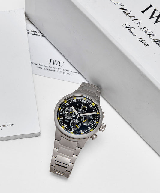 2004 IWC Ewiger Kalender Titan Chronograph Uhr