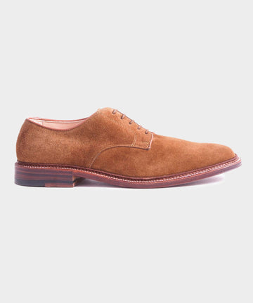 Alden Unlined Suede Plain Toe Blucher