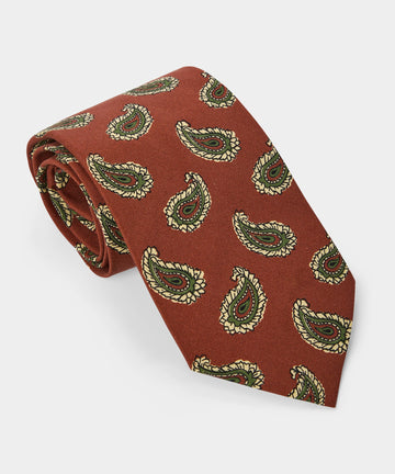 Italian Silk Paisley Tie