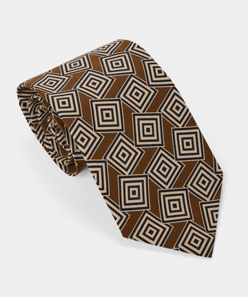 Italian Silk Maze Tie