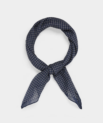 Italian Micro Geo Neckerchief