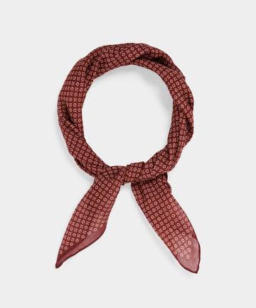 Italian Micro Geo Neckerchief