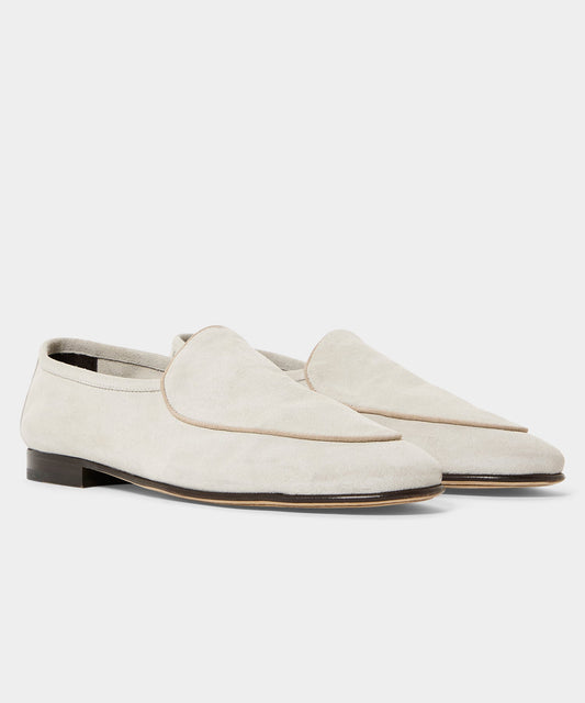 Italian Suede Venetian Loafer