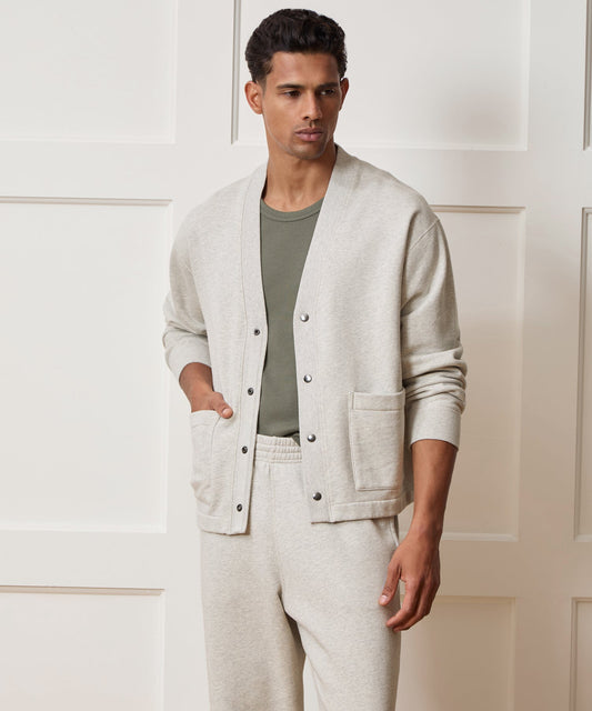Relaxed Portuguese Terry Cardigan