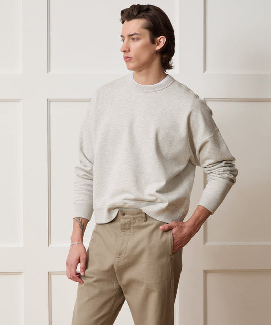 Relaxed Portuguese Terry Crewneck