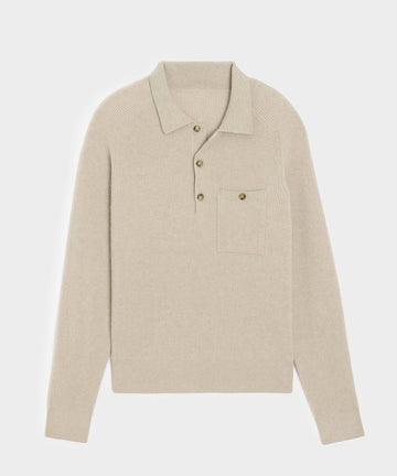 Made in Italy Cashmere Sweater Polo