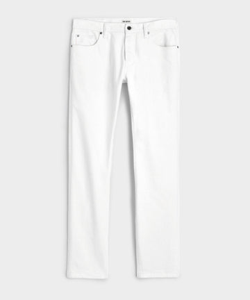 Slim Japanese Selvedge Stretch Jean in White