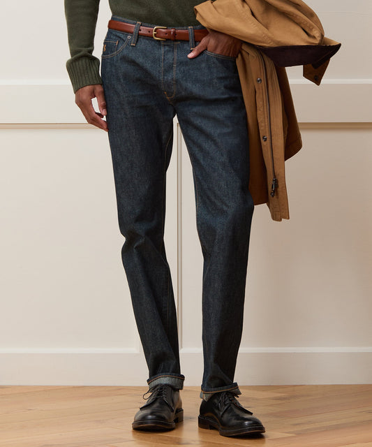 Slim Lightweight Japanese Selvedge Jean in Indigo