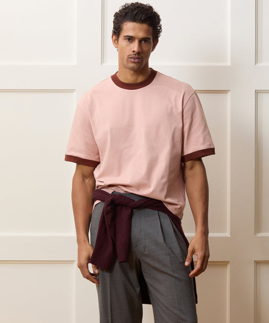 Cropped Portuguese Jersey Ringer Tee