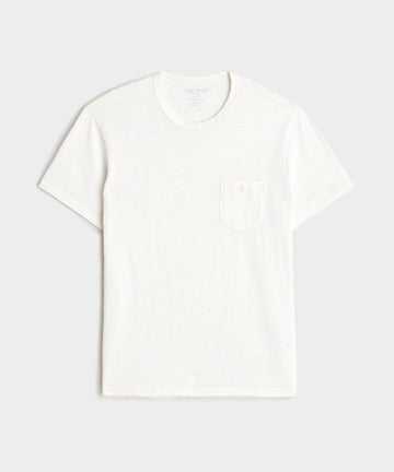 Made in L.A. Homespun Slub Pocket Tee