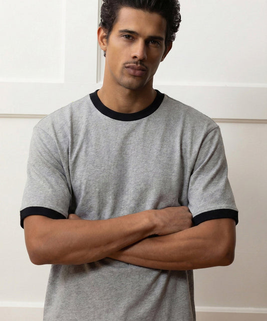 Cropped Portuguese Jersey Ringer Tee