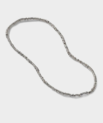John Hardy Sterling Silver Heishi Necklace