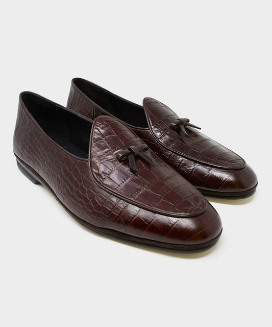 Todd Snyder x Rubinacci Croc Marphy Loafer
