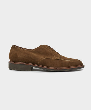 Alden Mocc Toe Suede Derby