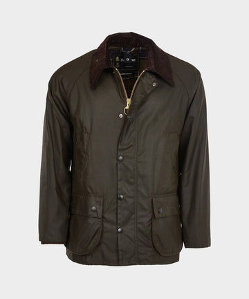 Barbour Classic Bedale Wachsjacke in Oliv