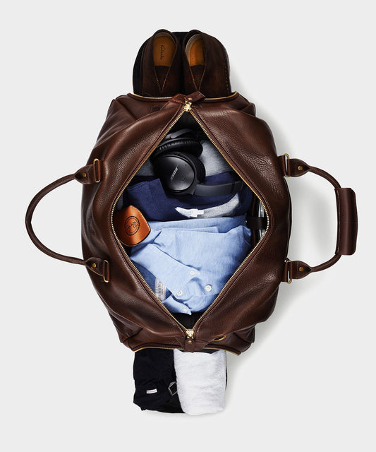 Bennett Winch Leather Weekender