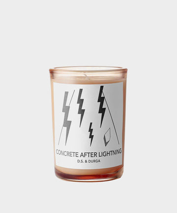 D.S. & DURGA Concrete After Lightning 7 oz. Candle