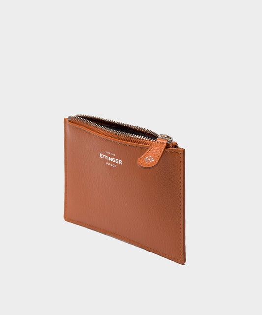 Ettinger Capra Mini Travel Pouch in Tan