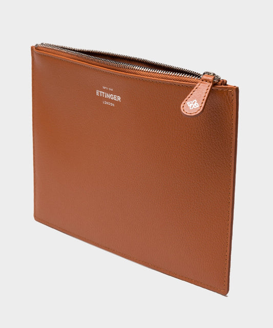 Ettinger Capra Travel Pouch in Tan