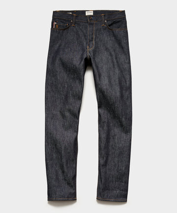 Made in USA Relaxed Selvedge Jean in Indigo