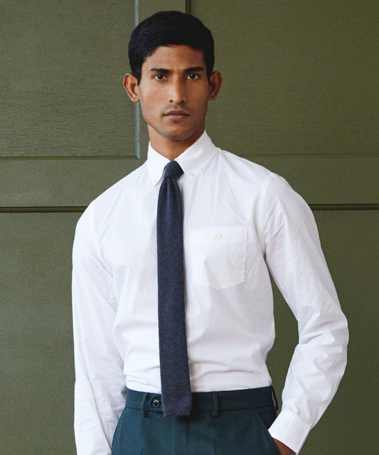 Slim Fit Favorite Poplin Shirt in White