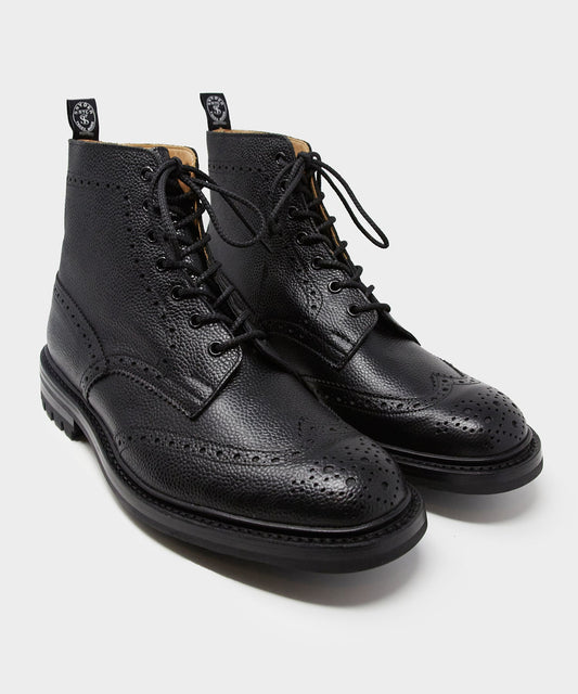 Todd Snyder x Tricker's Scotch Grain Leather Stow Boot