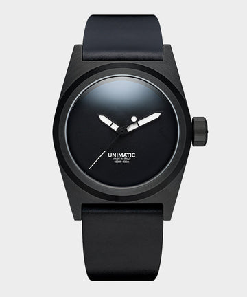 Unimatic U2S Black DLC Field watch